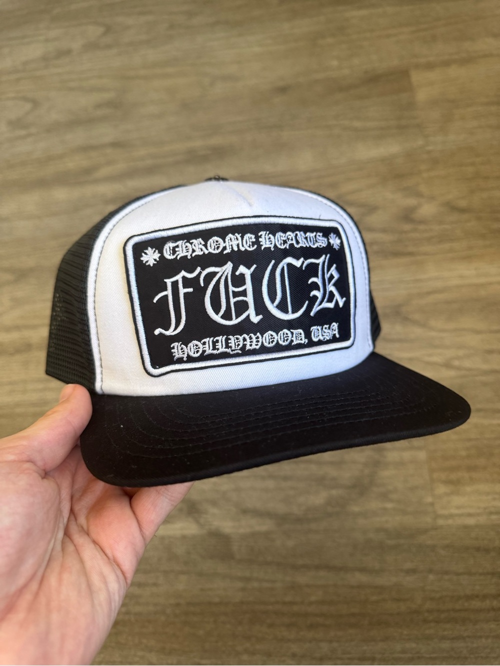 Chrome hearts trucker hat